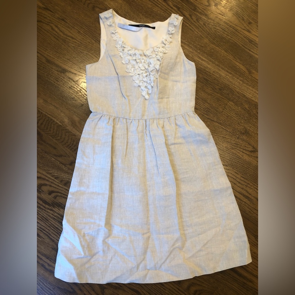Linen Sleeveless Dress